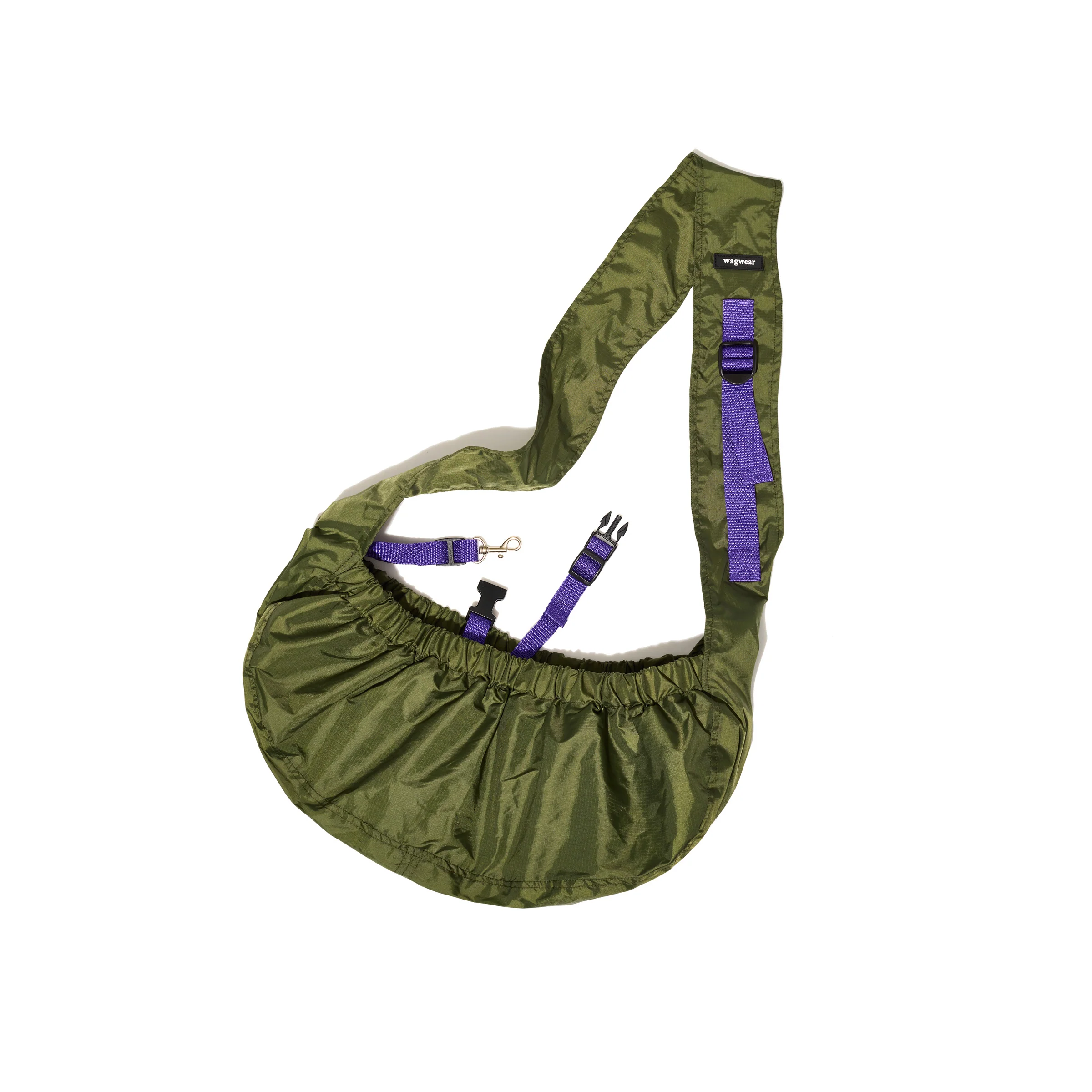 Nylon Packable Messenger Pouch Carrier - Image 4